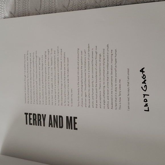 Lady Gaga Coffee Table Book First Edition Hardcover - Picture 5 of 5